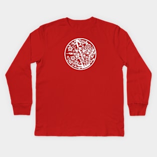 Chinese Zodiac - Snake Kids Long Sleeve T-Shirt